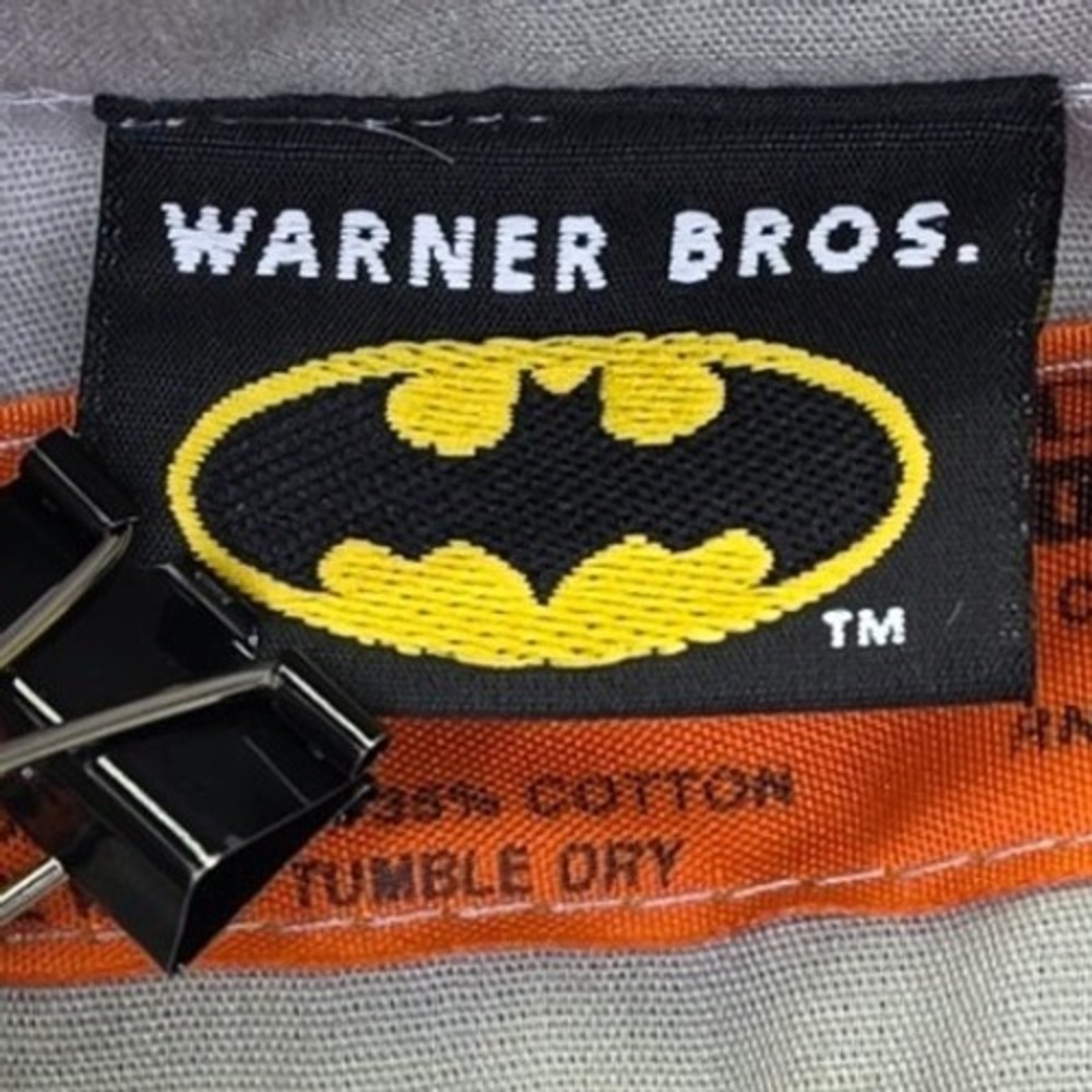 Red Kap Warner Bros Batman Mens Tan Short Sleeve Button Up Work Shirt Graphic L - Picture 3 of 16